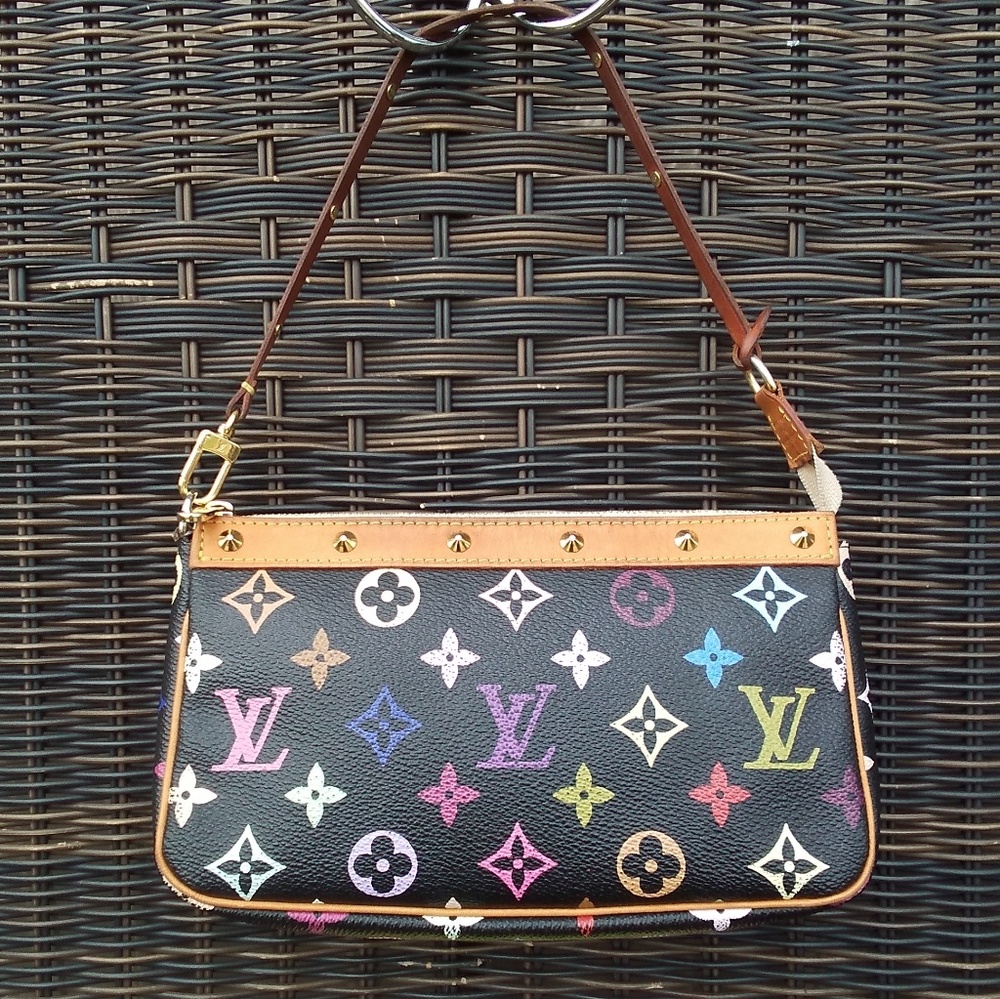 Authentic Louis Vuitton Murakami Pouchette